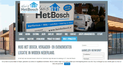 Desktop Screenshot of huishetbosch.nl