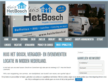 Tablet Screenshot of huishetbosch.nl